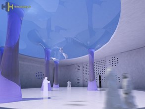 ساخت مسجد شناور در دبی