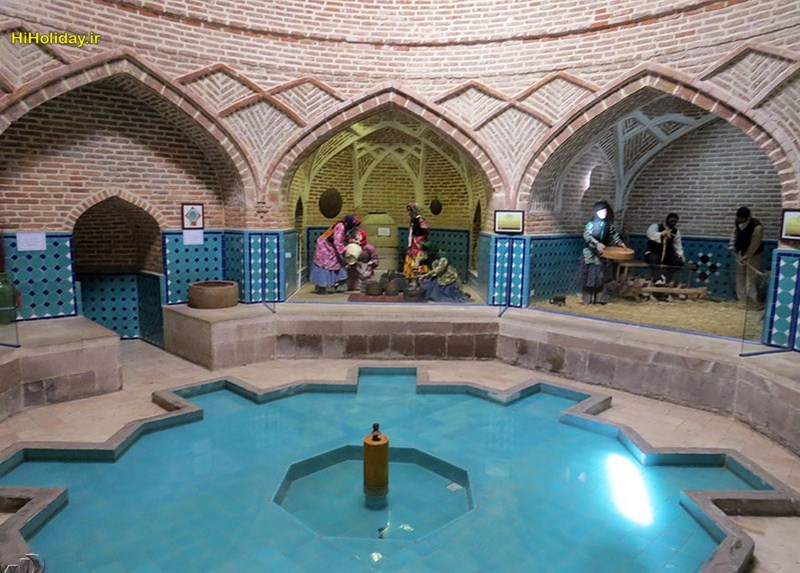 حمام قزوین در حمام حمام قاجاریه قزوین