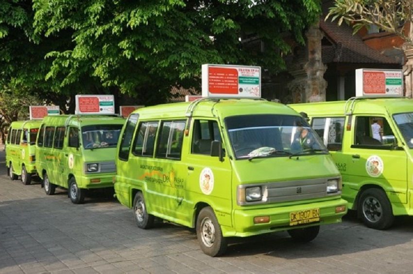 انواع حمل و نقل در بالی