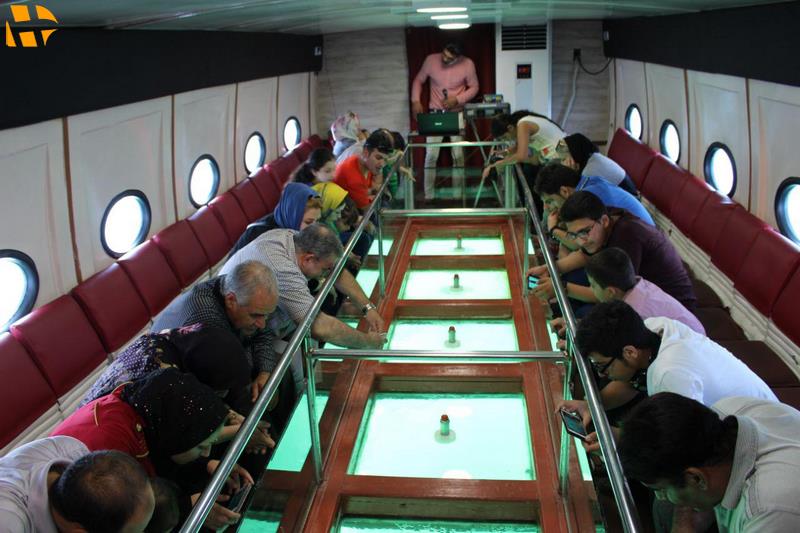 کشتی آکواریوم سیمرغ