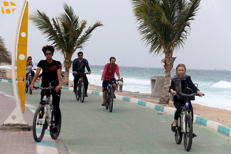 دوچرخه سواری کیش