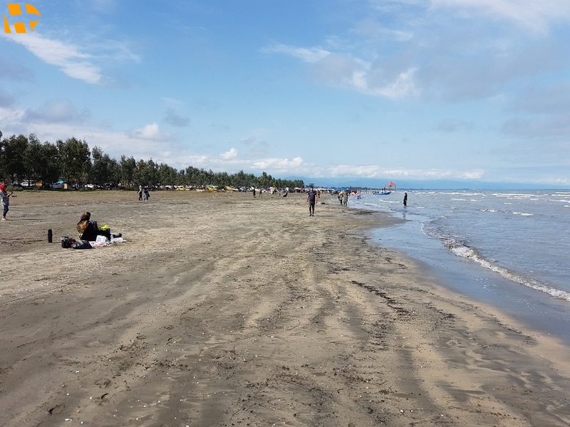 شن بازی در ساحل کیش