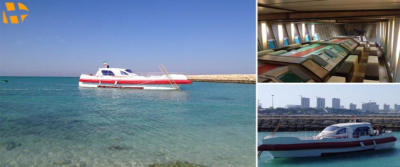 کشتی آکواریوم طوطیا